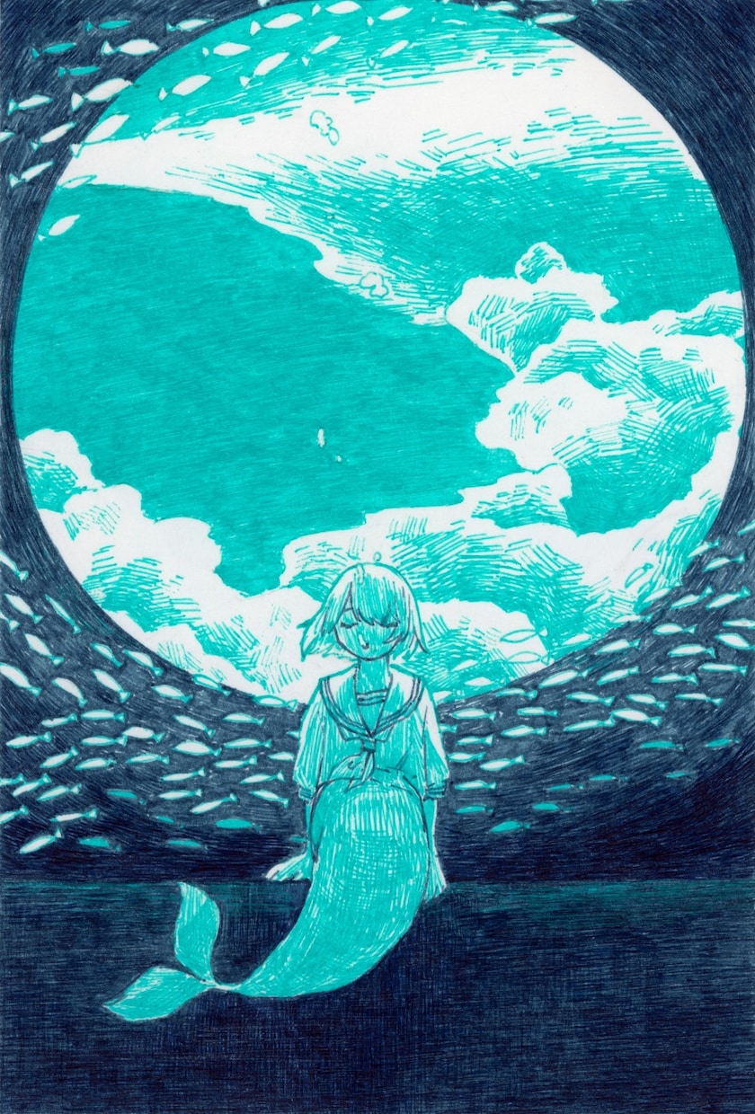 ボールペンイラスト制作します 世界観のあるやわらかな絵が得意です！ イメージ3