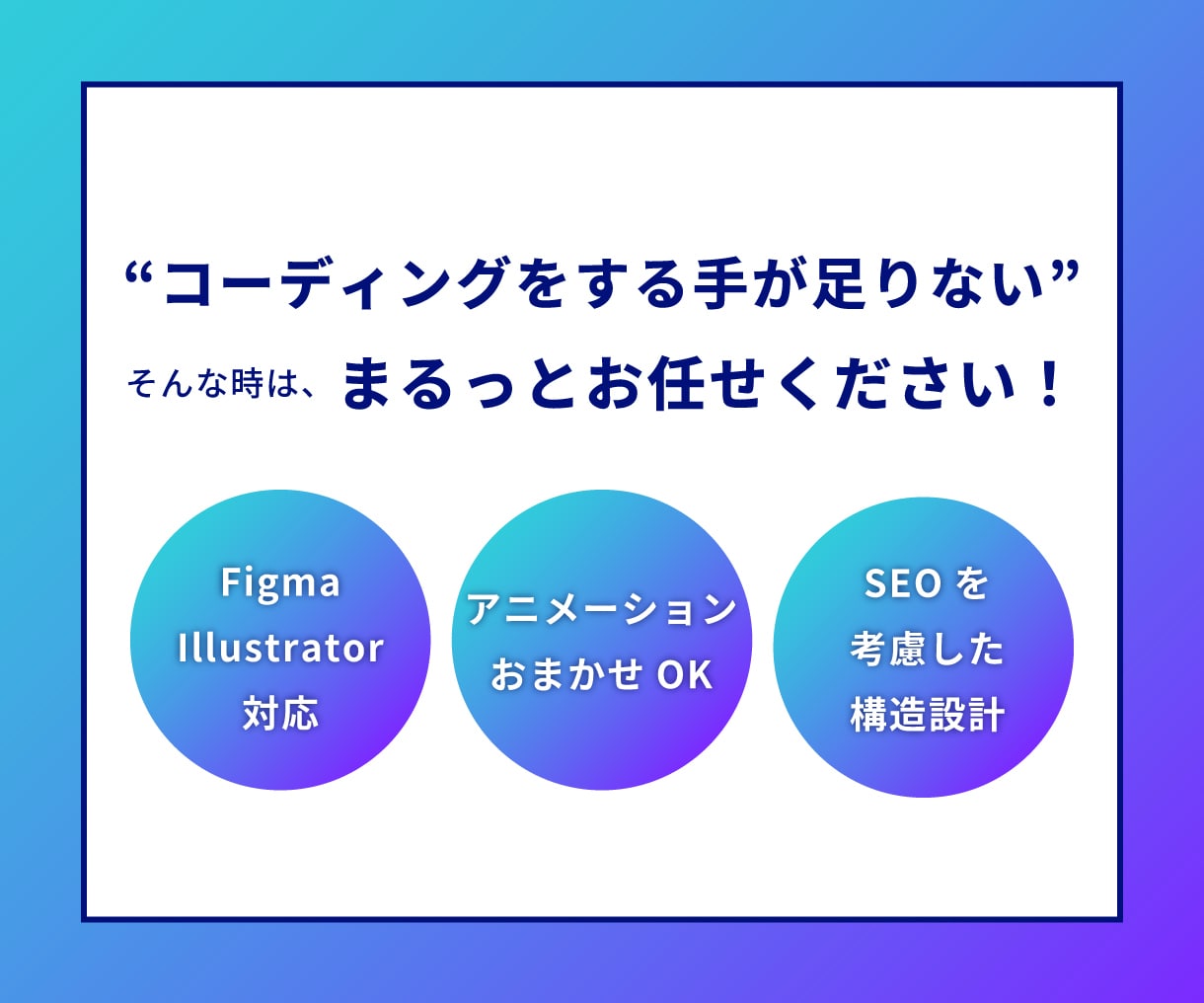 ホームページ・LPのコーディングを代行いたします レスポンシブ対応・簡易的なアニメーション料込み！ イメージ2