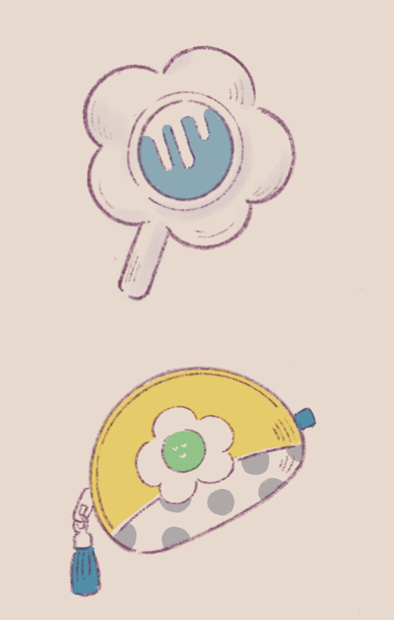 可愛いちょっと個性的なカットイラスト制作します カットイラスト商用利用可○ 挿絵お洒落80's  ポップ イメージ4