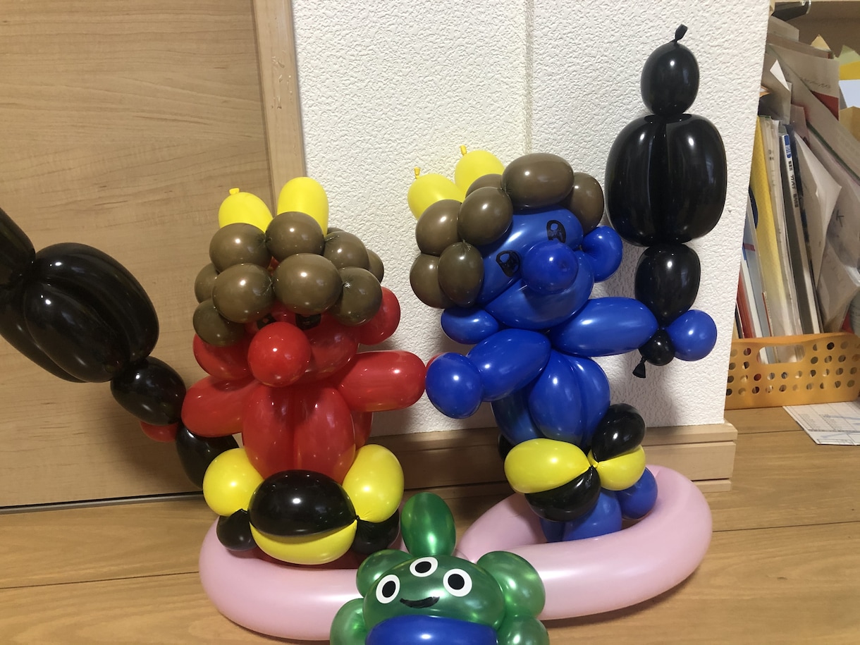 リクエストにあったバルーンアート、作ります!!ます キャラクターものも季節にあったものもお受けします!! イメージ1