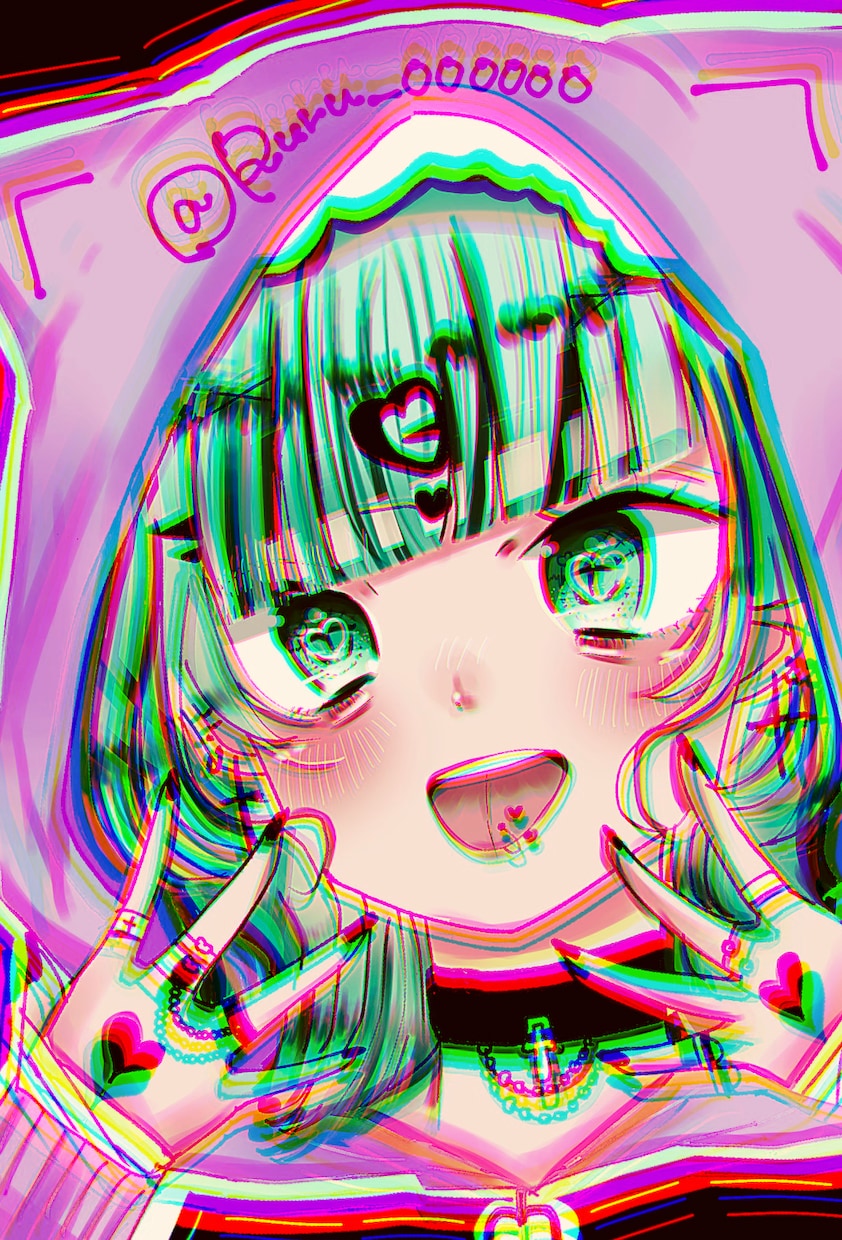 貴方だけのイラストアイコン描きます 画像のように様々な絵柄が可能です！ イメージ1