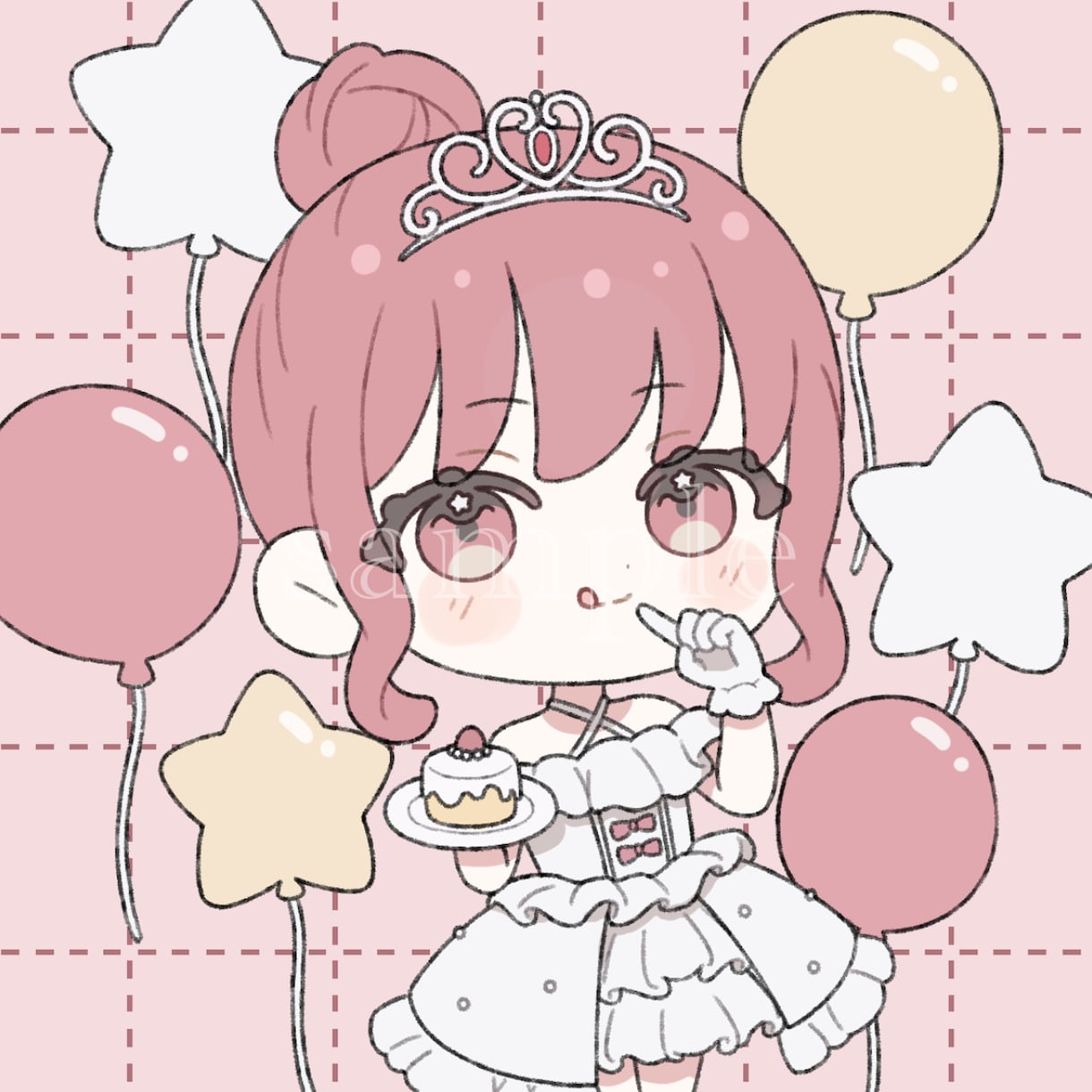 1.5等身のシンプルで可愛いミニキャラお描きします 実績公開OKの方には表情差分1枚プレゼント イメージ5