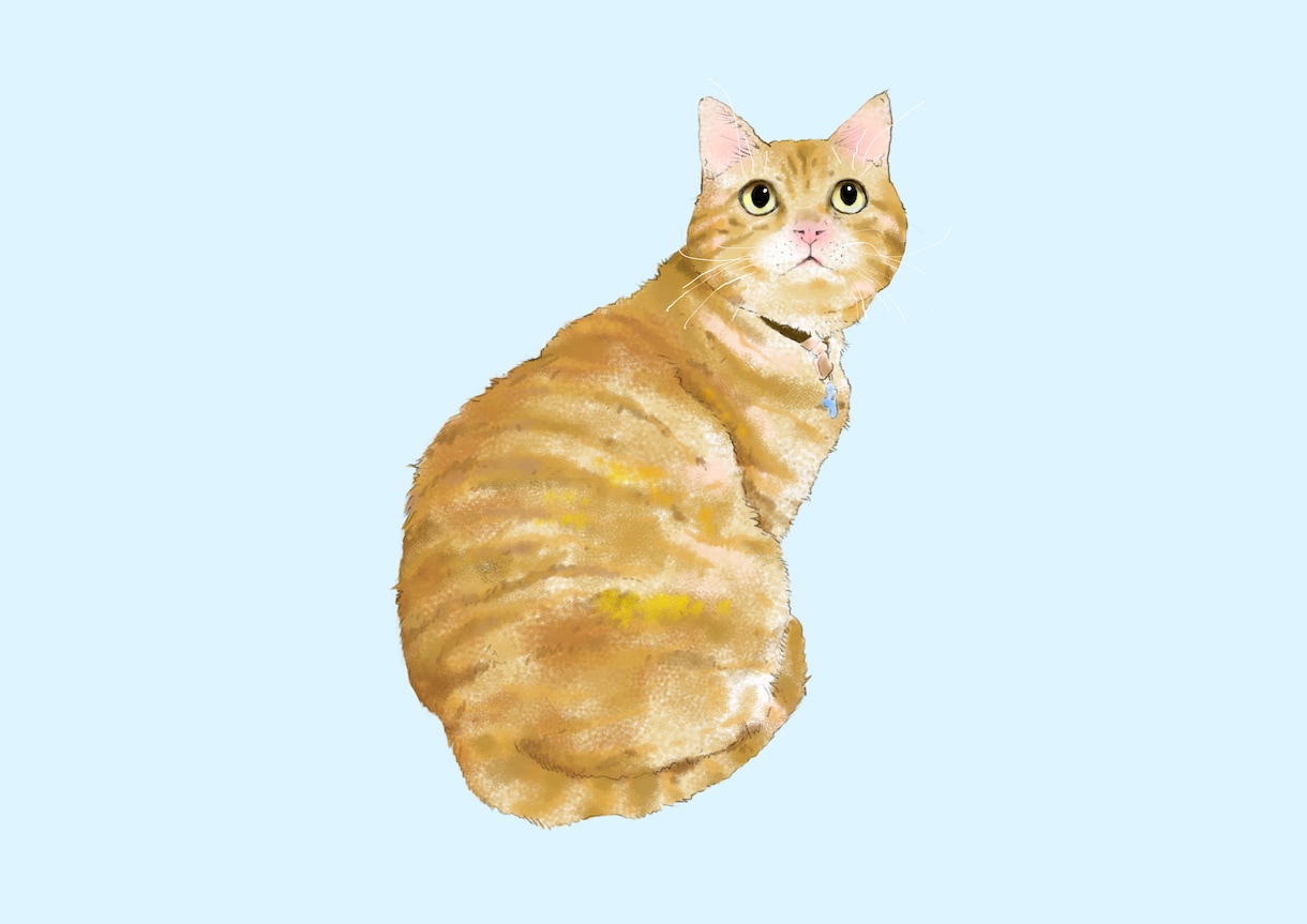 あなたの猫ちゃんを描きます 好きな猫、飼ってる猫、思い出の猫イラスト描きます！ イメージ1