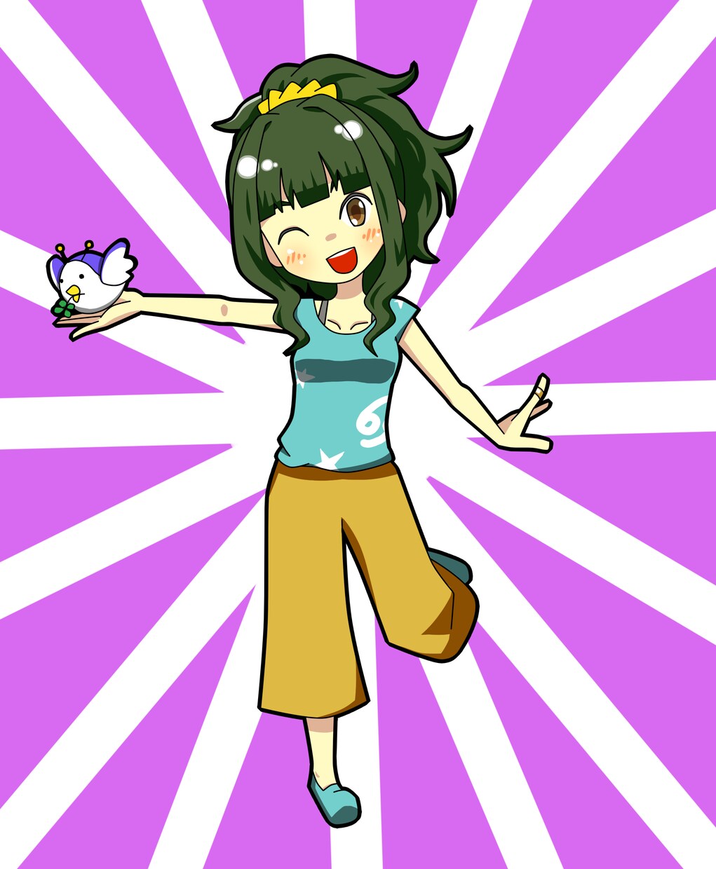 SNS等で目に付きやすいアイコンを作成いたします シンプルで目に付くイラストを作成いたします　1,000円～ イメージ9