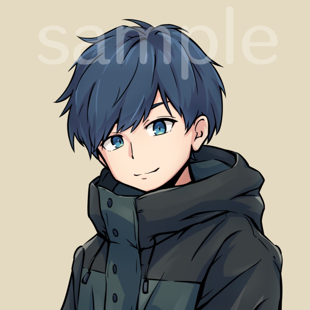 オリジナルアイコンを作成します 目を引くイラスト！SNSやブログのアイコンにどうぞ！ イメージ8
