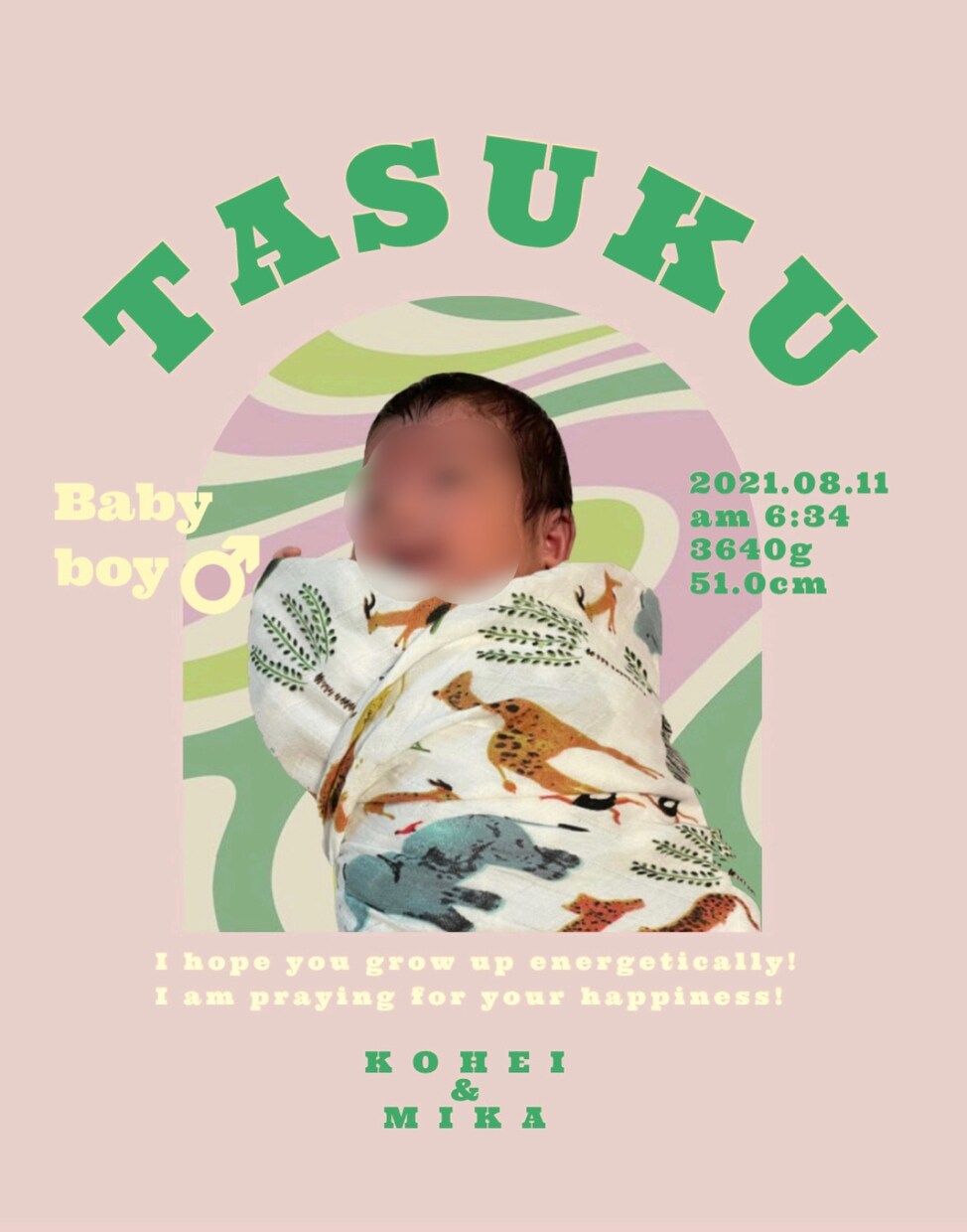 安くてかわいいコラージュ作ります 大切な思い出や大切な節目に。プレゼント用、個人用どちらでも。 イメージ3
