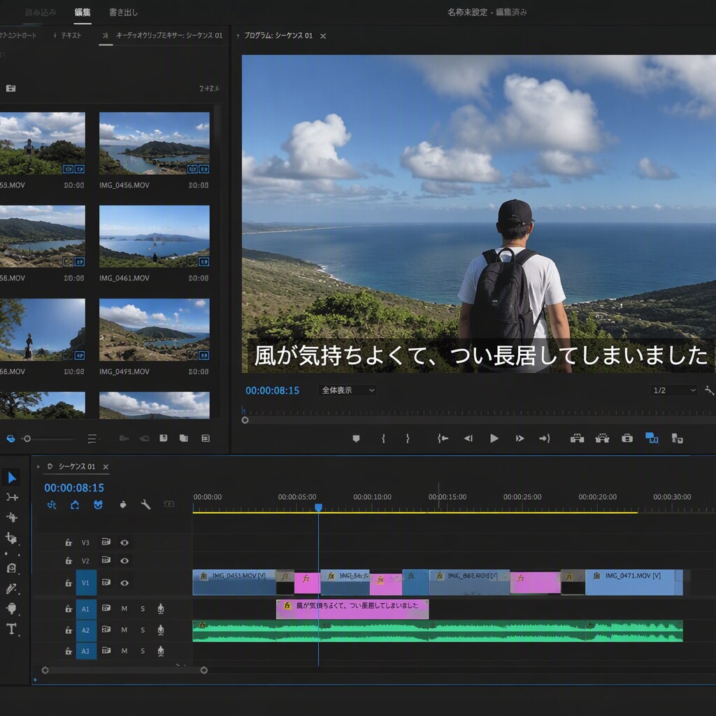 素材カットとフルテロップを低価格で承ります 編集の土台作りを丁寧かつ迅速に対応します イメージ2