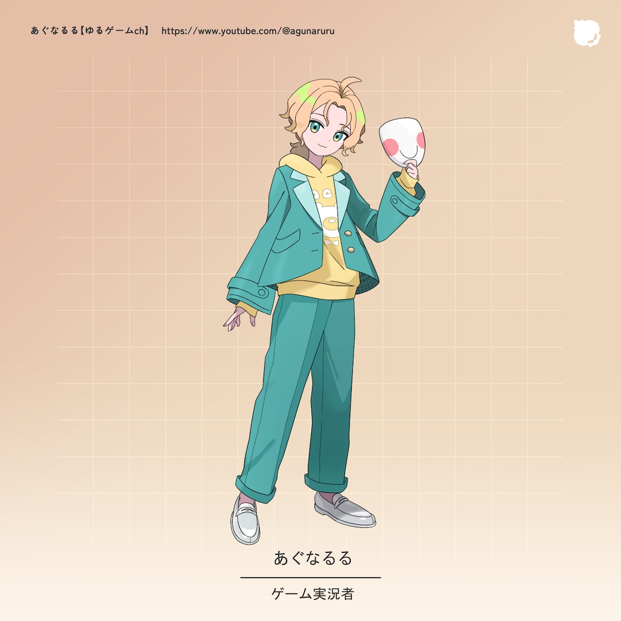キャラクター立ち絵作成します 明るく可愛いキャラでTRPGや配信を彩ります イメージ2