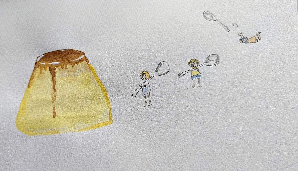 イラストをデータまたは実物で提供します キャラクター、自然などを描いてきました。主に水彩で描きます。 イメージ2