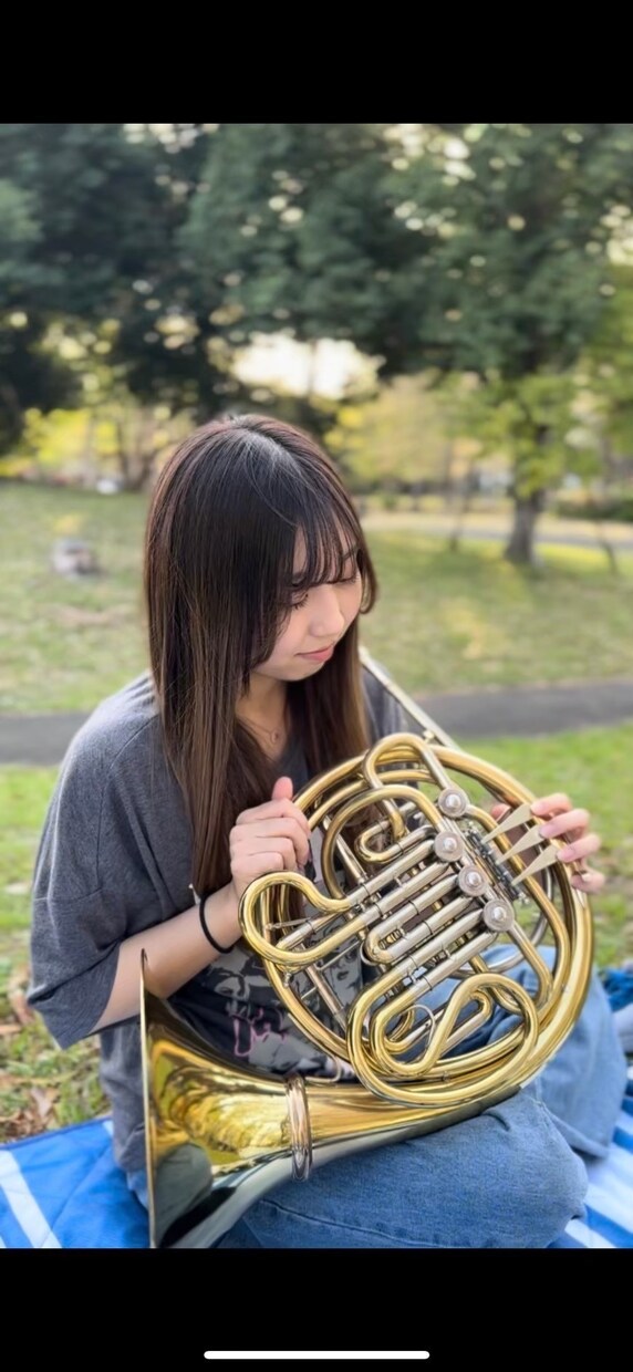 ホルンで見本演奏・参考音源を演奏します ホルンの見本演奏・参考音源を譜面を元に忠実に制作します。 イメージ1