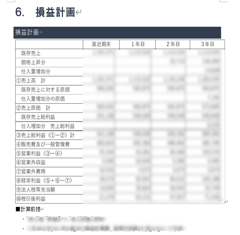 中小企業診断士が事業計画書作成します 追加料金無し！お客様の要望に合った事業計画書の提供。 イメージ2