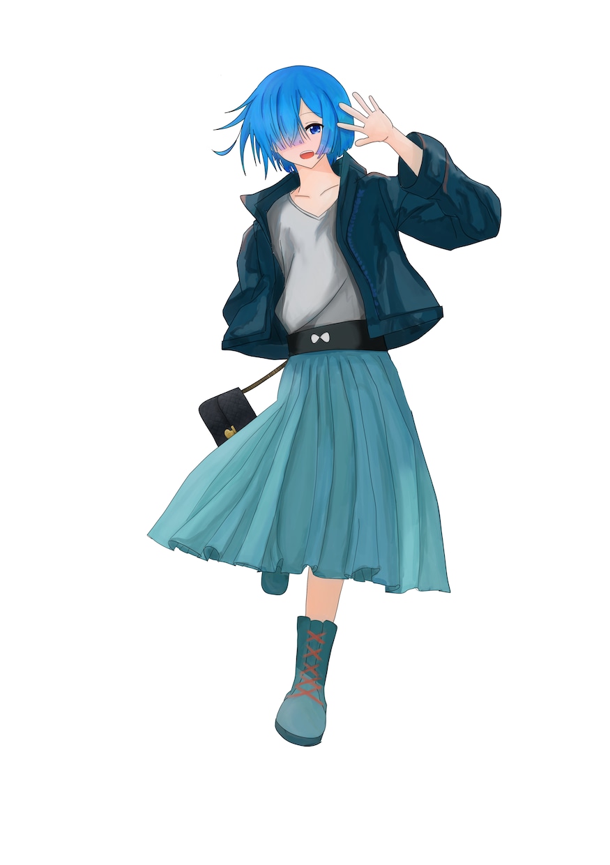 １枚絵描きます 立ち絵や１枚絵。VTuberのデザイン作成します！ イメージ6