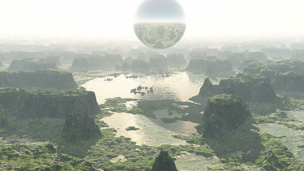 3DCG風景・背景画像制作してます 他にはない、3DCGで空想の中の世界を画像で提供 イメージ2