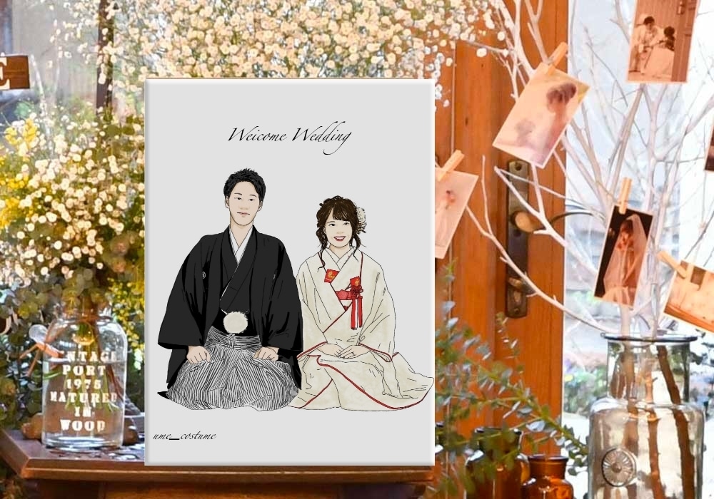 記念日にオススメ！オシャレなイラストを制作します 有名人からの評価実績あり！現役イラストレーターが承ります！ イメージ2