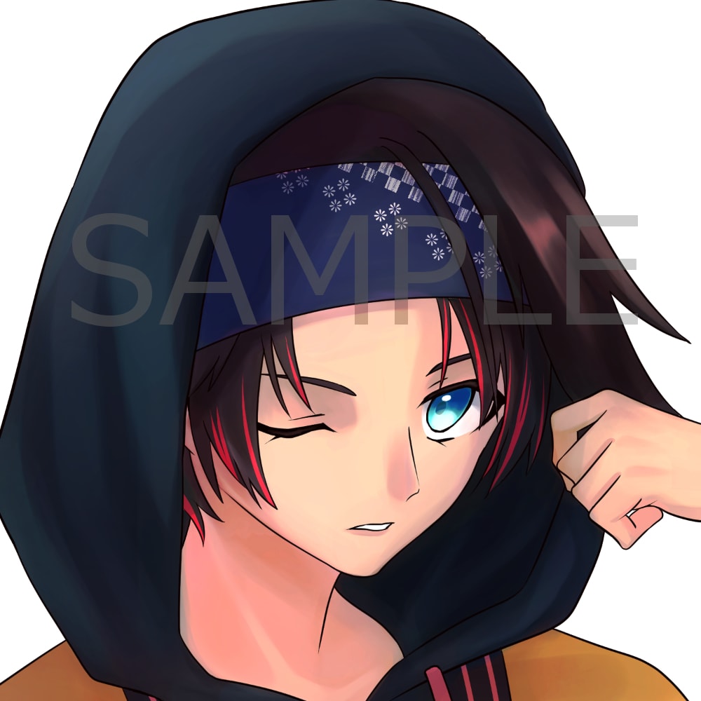 SNSのアイコンイラストを描きます あなただけのアイコンを描かせてください。 イメージ3