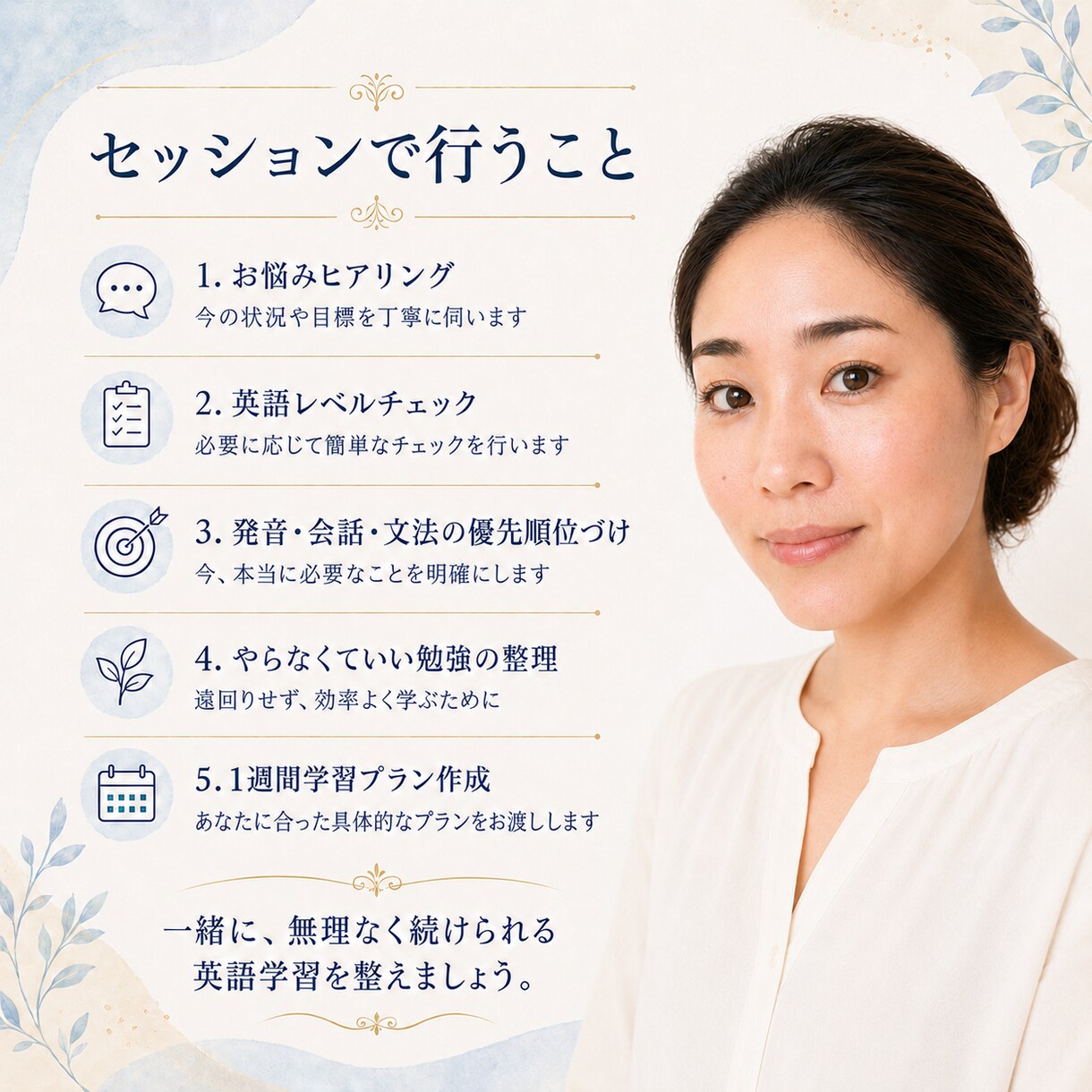 英語学習リセット診断します 何から始めるべきか一緒に整理します イメージ3