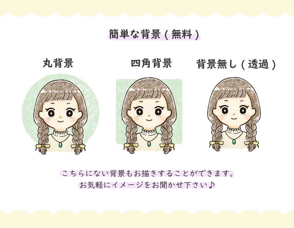 可愛い似顔絵お描きします ◎手描き感伝わる優しいタッチ。 イメージ4