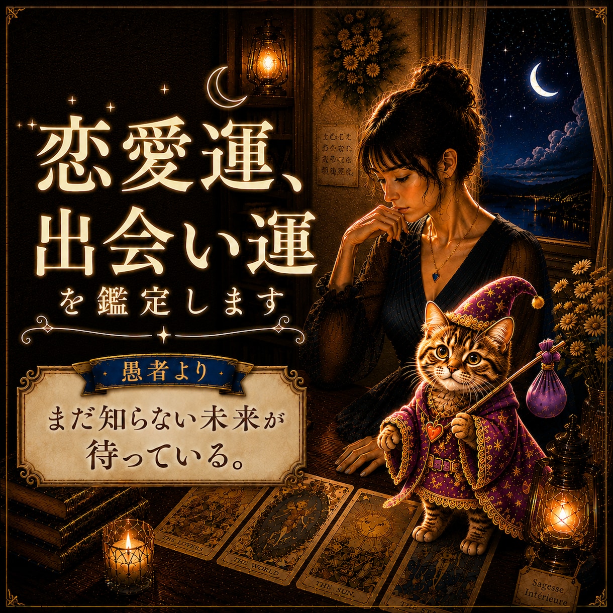これから3か月の恋愛運と出会いを占います 恋愛運・出会いのチャンスを丁寧に読み解きます イメージ1