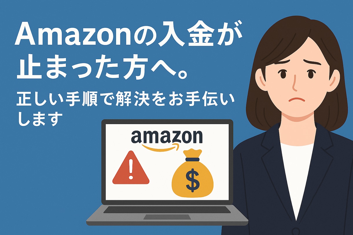 Amazonの売上金を取り戻す方法をサポートします 行政ルートで安全に返金を実現する実務サポート イメージ2