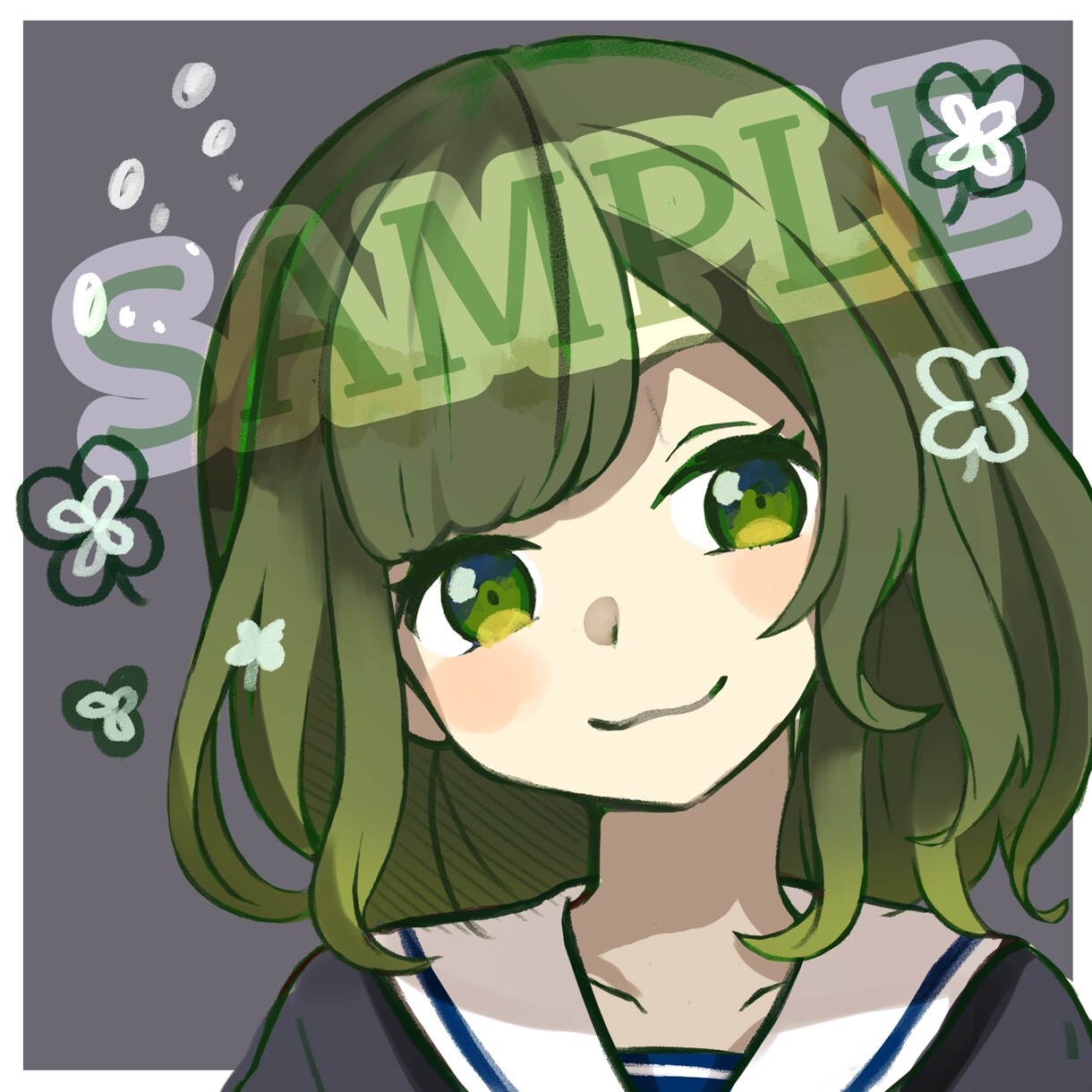 あなただけのかわいいアイコン、イラストお描きします ふんわりと明るい、少し手書き感を残したイラストです イメージ2