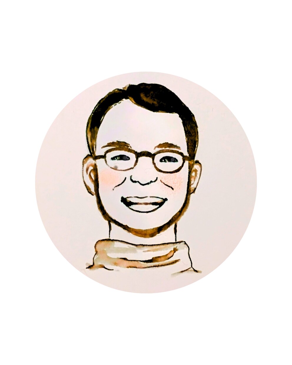 ゆるふわアイコン｜やさしく届く似顔絵、お描きします セピア色のやさしさで、あなたの印象をそっと引き上げるアイコン イメージ5