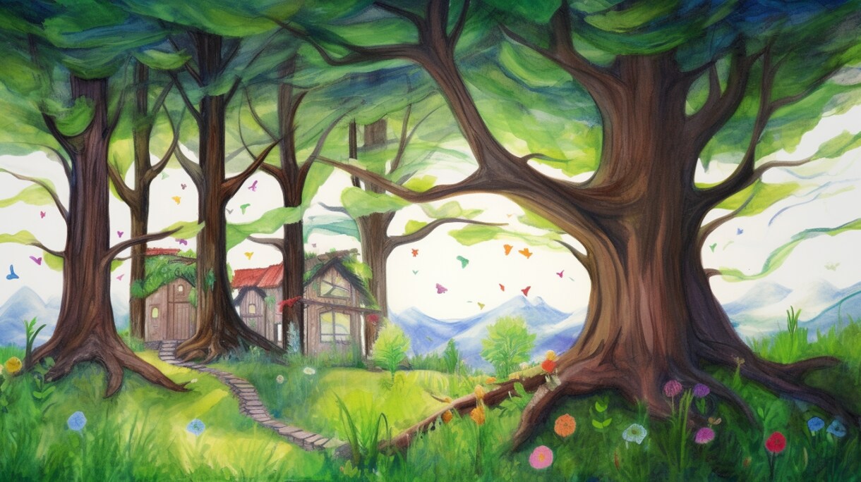 絵本のイラスト作ります AIイラストを使って絵本の画像を作ります イメージ3