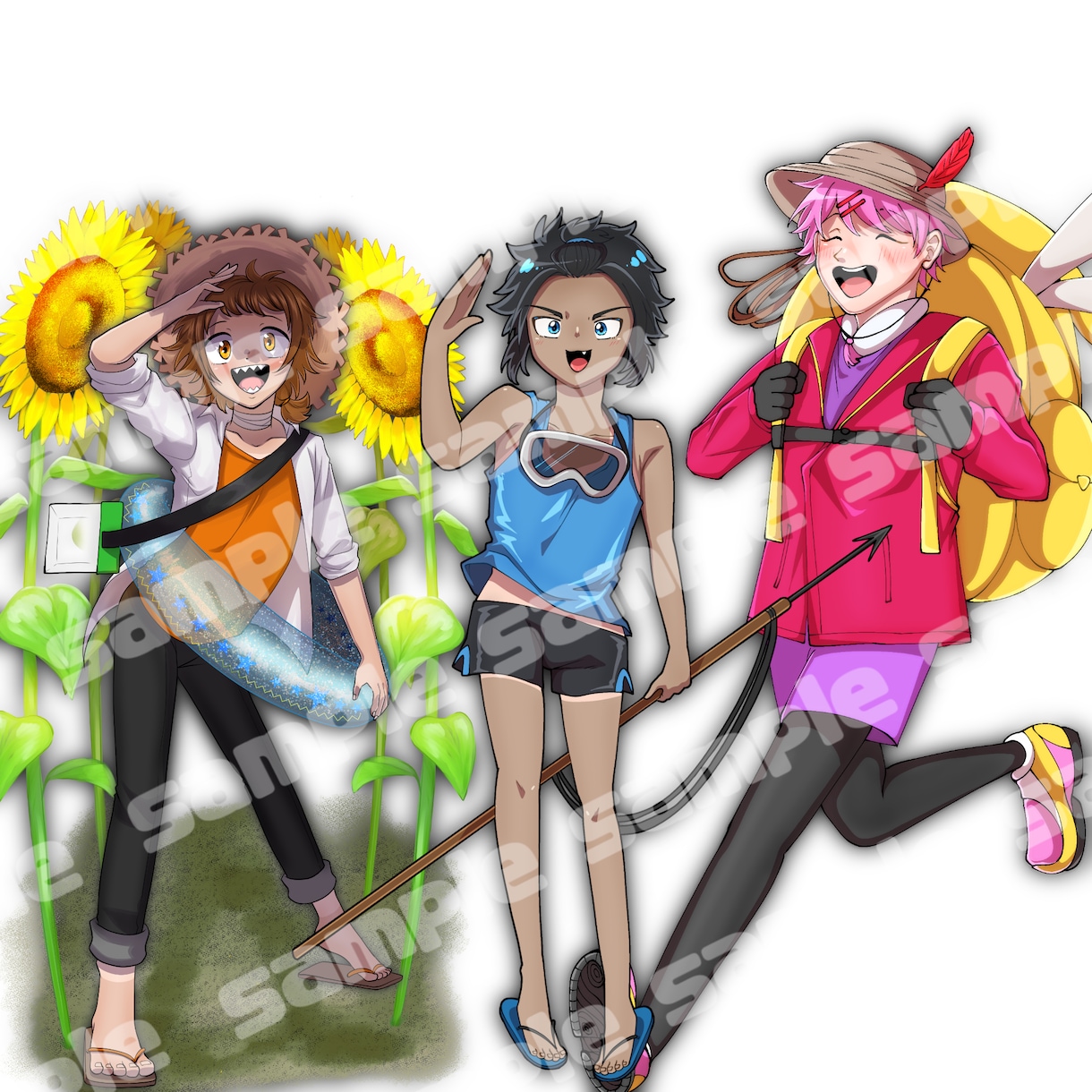 立ち絵制作致します 個性的で生き生きとしたキャラクター！ イメージ8
