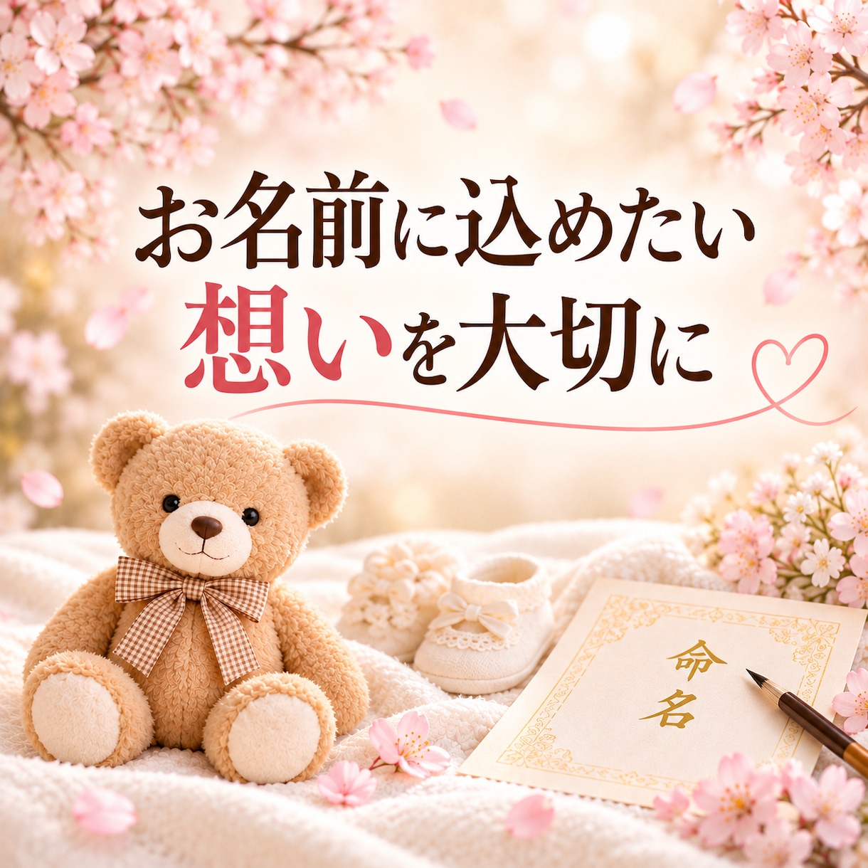 姓名判断で大切な赤ちゃんのお名前をご提案します 一生の宝物☆ご家族の想いを大切に命名のお手伝いします。 イメージ2