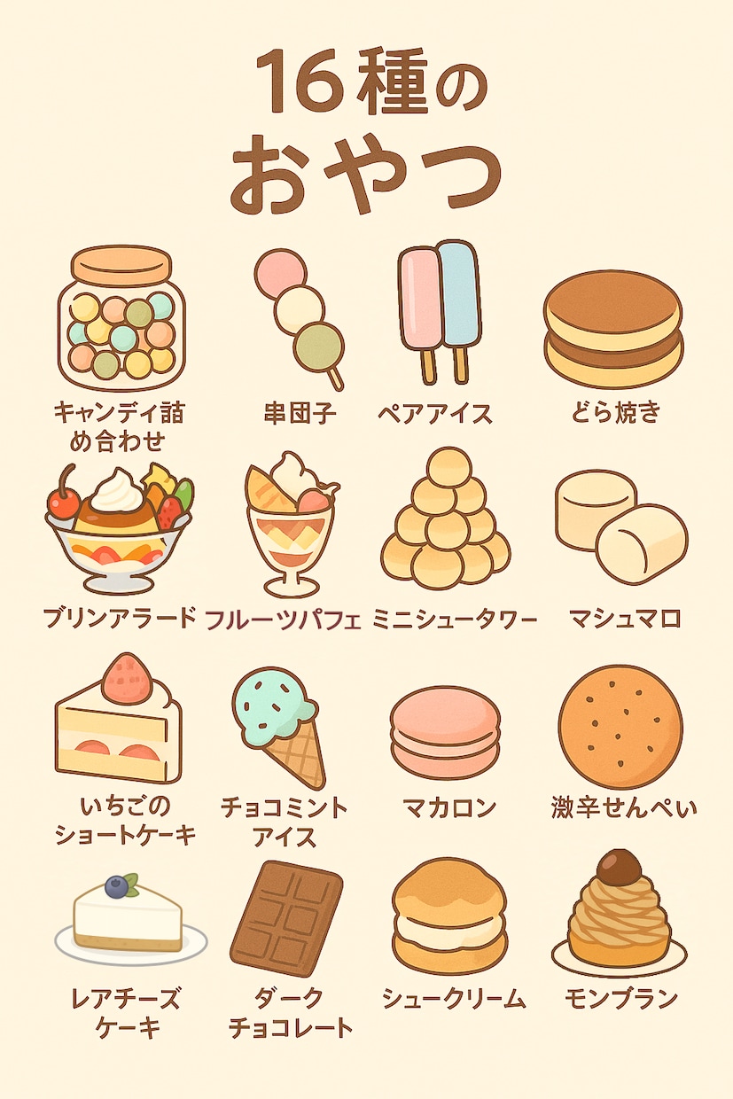 YES・NOとその間も…おやつ占いします 運勢とYES/NO傾向とおすすめオヤツもにゃ♪ イメージ3