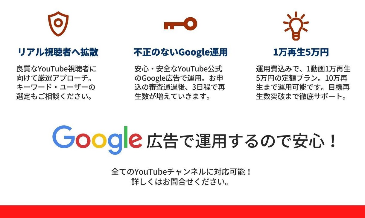 YouTubeの再生回数を増やします ＼有名ユーチューバー運用担当！／UUUMネットワーク所属◎ イメージ2