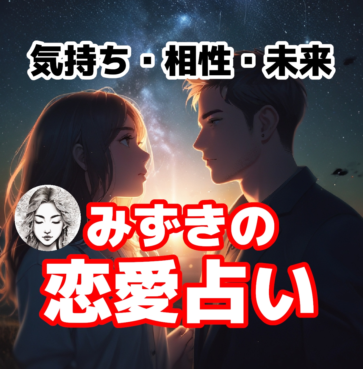 恋愛占い【霊視と複数の占術を使い】診断します 復縁・片思い・結婚・複雑案・夫婦のことモヤモヤからスッキリへ イメージ1