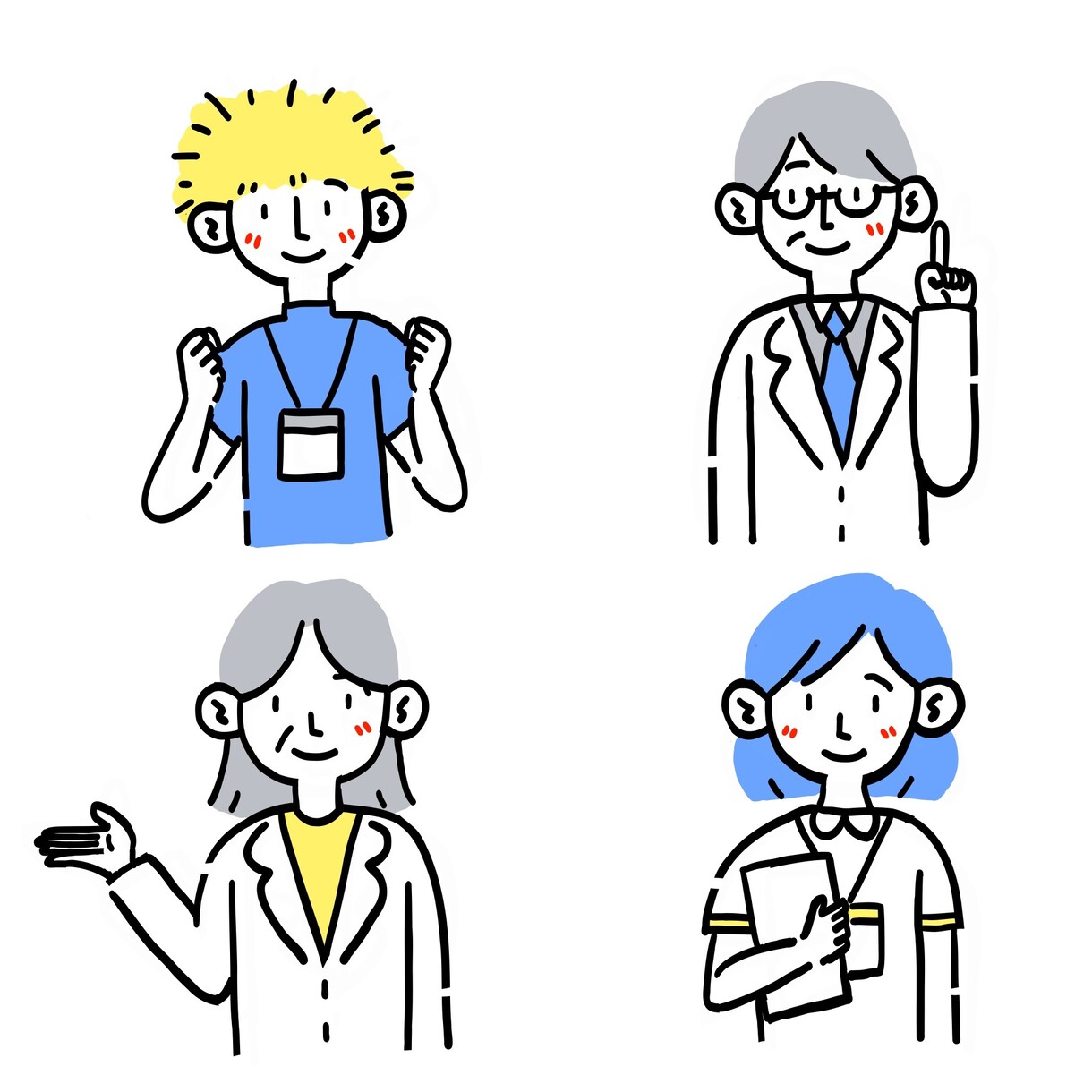 商用OK！伝わる明るいシンプルイラスト制作致します ベクター対応可能。ご希望のデータ形式にて納品可能。 イメージ6