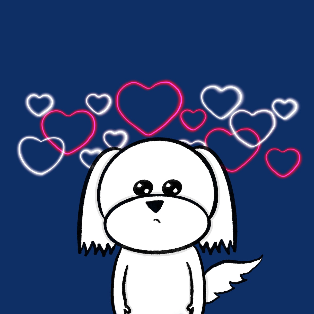 うるうるわんこ、にゃんこを描きます いつも飼い主様を見るうるうるおめめを再現します♡ イメージ2