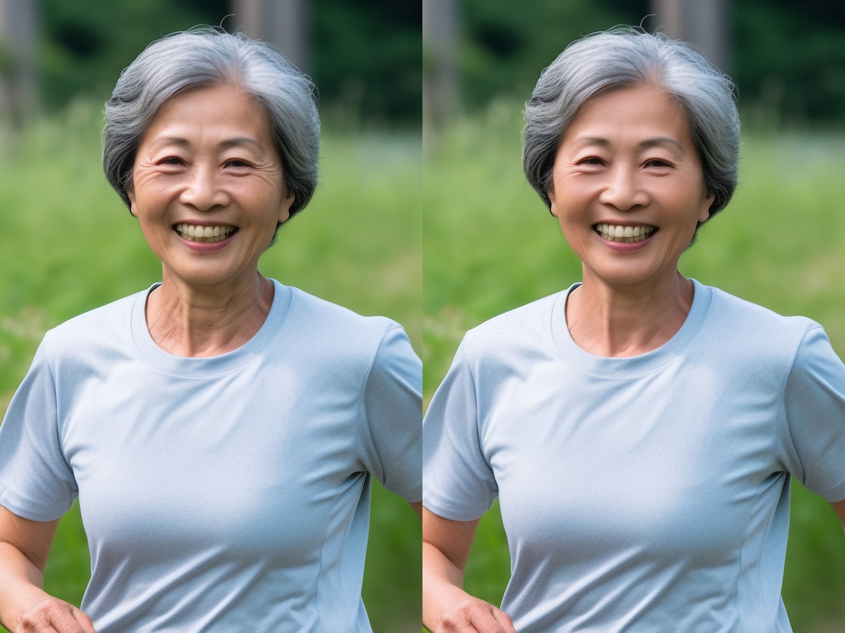 プロのレタッチャーが写真修正加工いたします “肌だけちょっとキレイにしたい”その願い、ちゃんと叶えます イメージ5