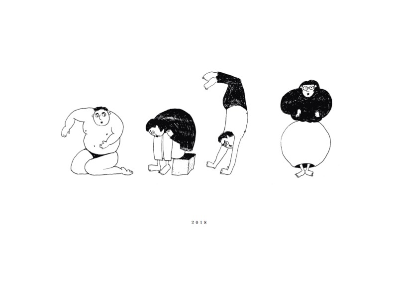 ゆるくイラスト（モノクロ）なんでも描きます ◎修正無制限！挿絵、ワンポイント、アイコンなどに◎ イメージ2