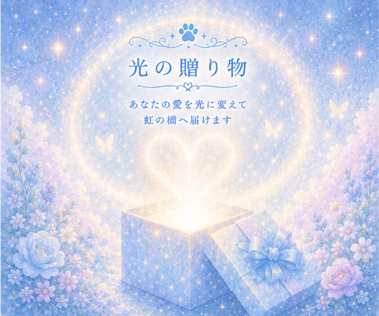 お空組ヒーリング☆光の癒しを届けます 今も届けたい愛を光に変えて虹の橋へ届けます イメージ2
