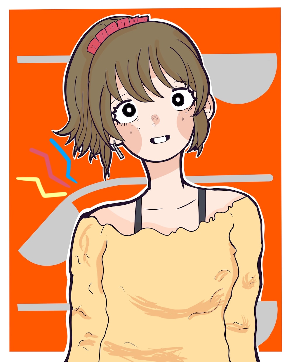 癖の強い絵を描きます ポップでキュート（自称）な絵を描きます イメージ1