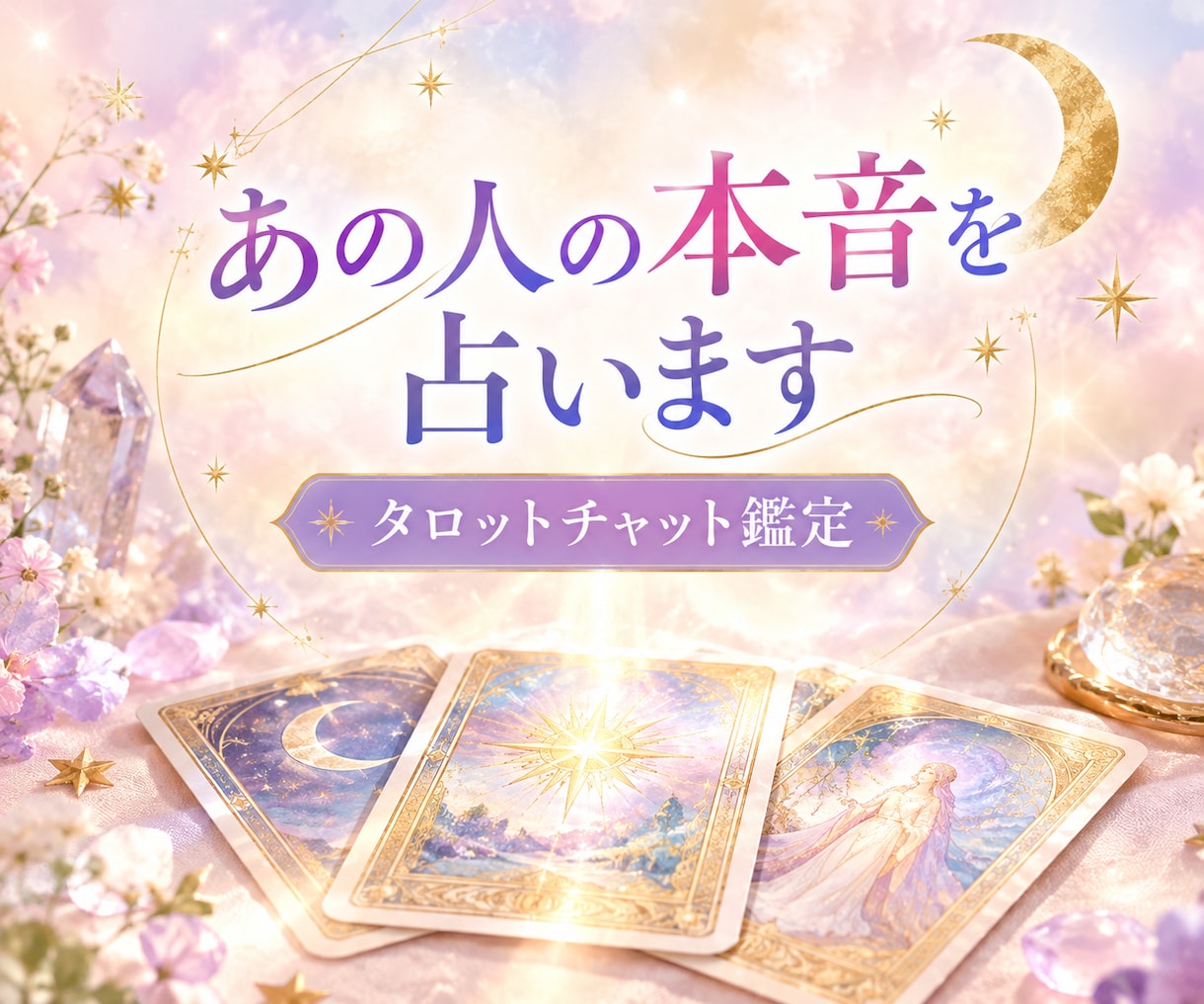 あの人の本音をタロットで占います 連絡が減った理由や、これからの関わり方を読み解きます イメージ1