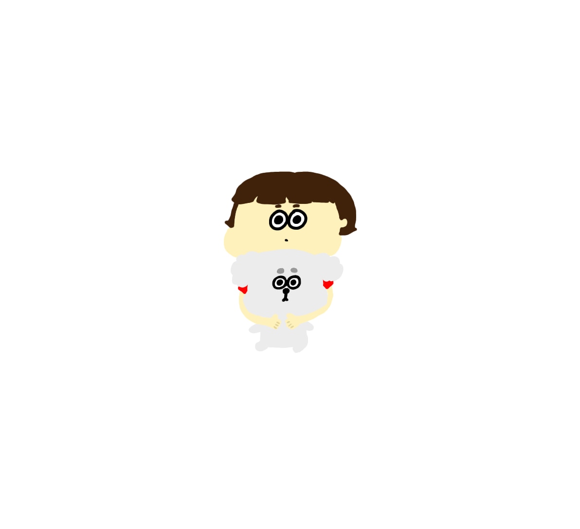 愛犬のグッズ用イラストを描きます ちょっとシュールで可愛い、うちの子だけのデザイン イメージ8