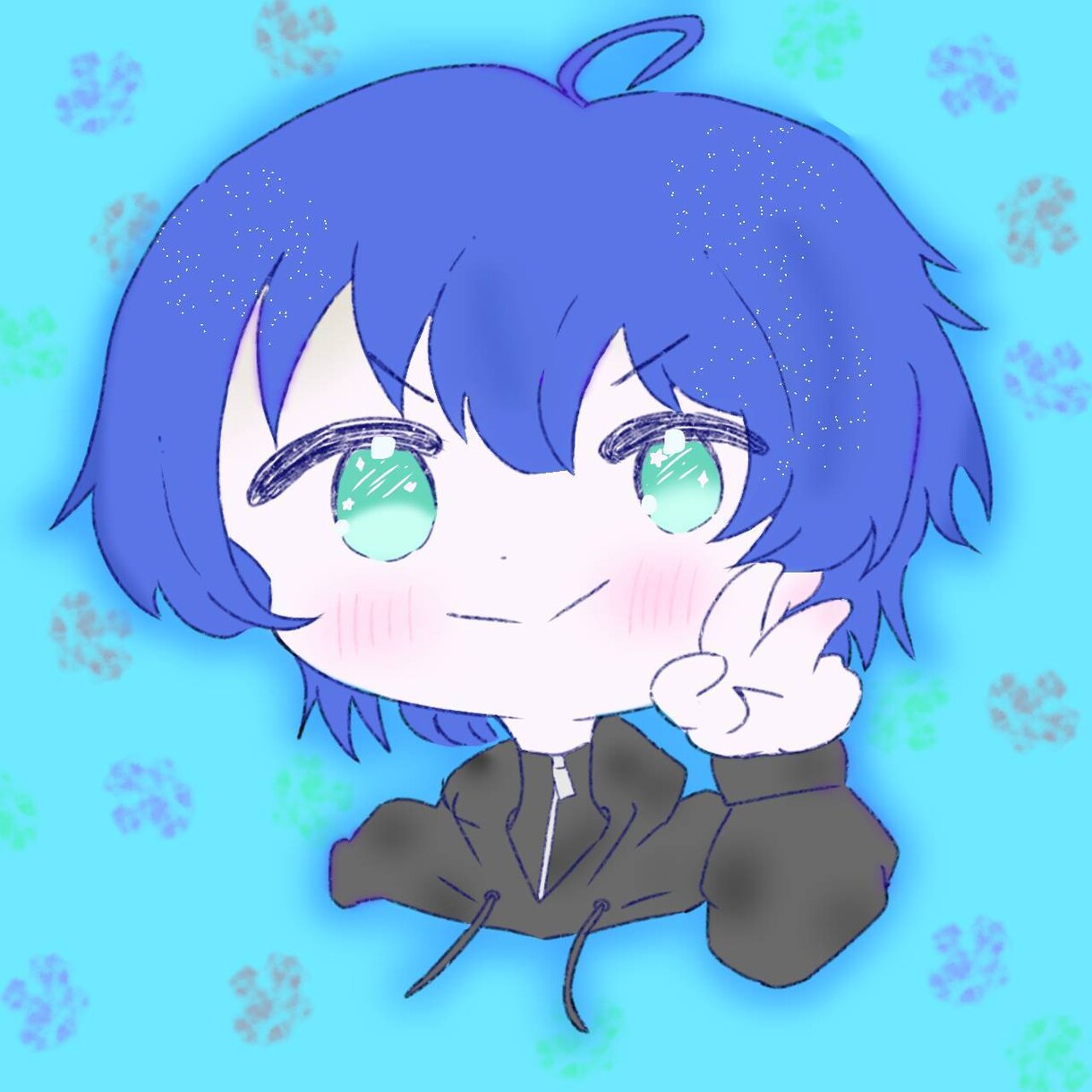 可愛いふわふわSDキャラクターのイラストを描きます アイコンなどにも！柔らかい印象のあるミニキャラを描きます！ イメージ3