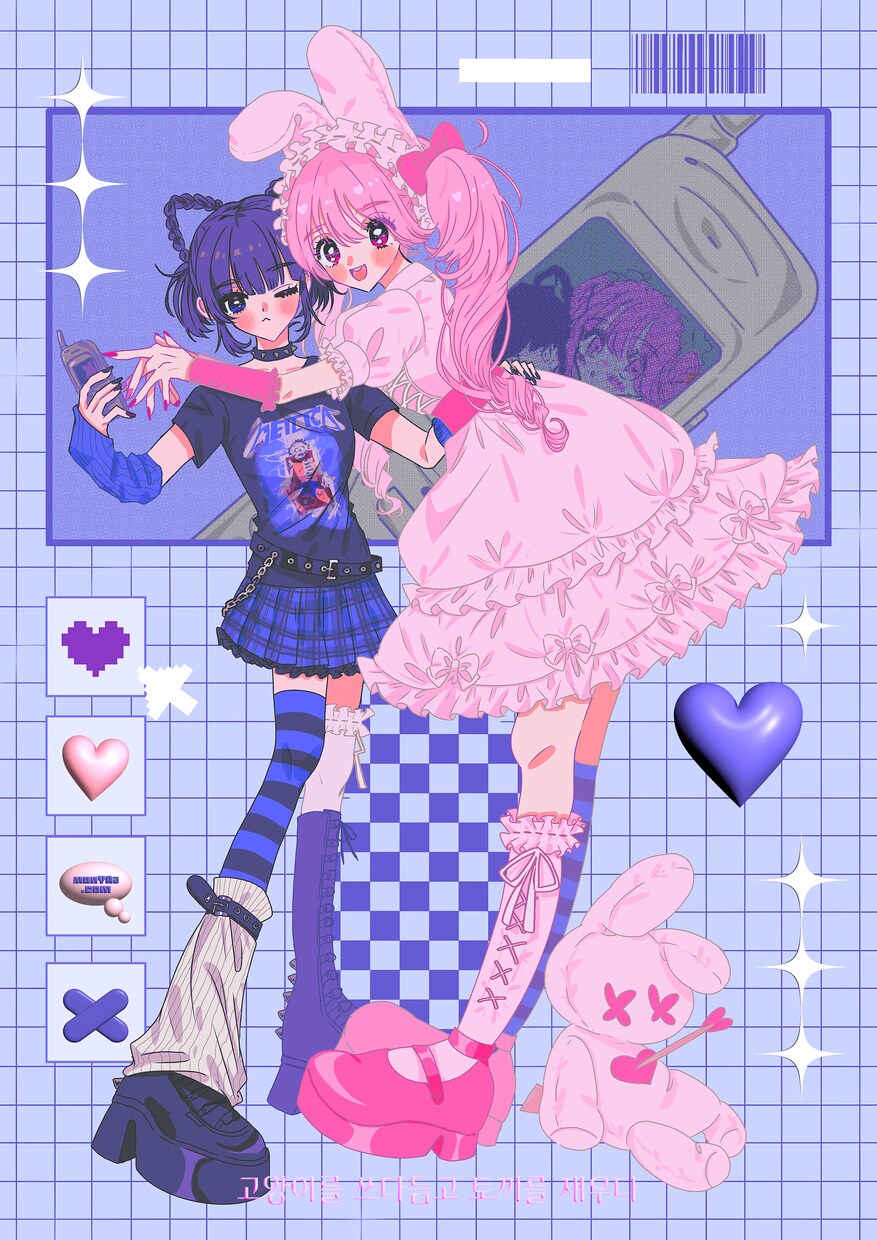 かわいいキャラクター立ち絵をお描きします ポップな色使いが得意です。可愛さには自信があります。 イメージ9