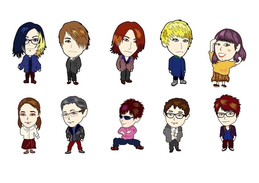カッコよく可愛い2Dのイラストを描きます 実際の写真を元にイラストを描いてますバンドイラスト等 イメージ5