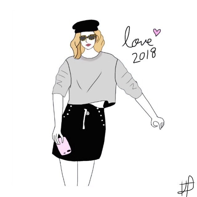 お気に入りの全身をイラストにします 洋服が好きな方、おしゃれが好きな方におすすめ！ イメージ1