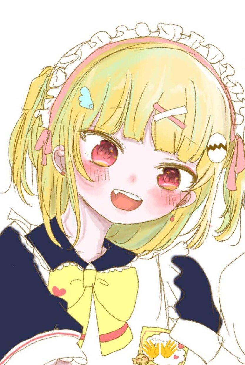 ふわふわかわいいイラスト描きます 柔らかい雰囲気の女の子やかあいい衣装描くのが好き イメージ6