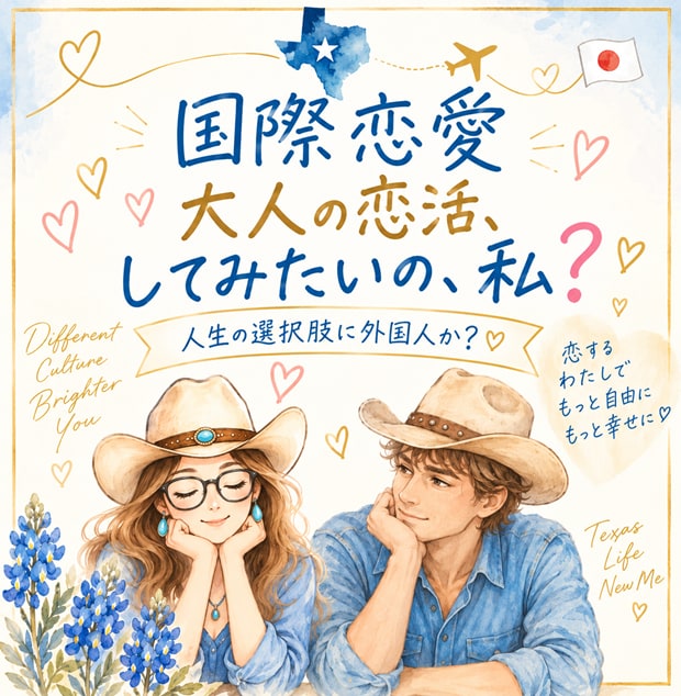 国際恋愛してみたい♡でも…大人“恋活”を見極めます そもそも何を求めて国際恋愛したい？環境変えてまで大人の恋活？ イメージ1