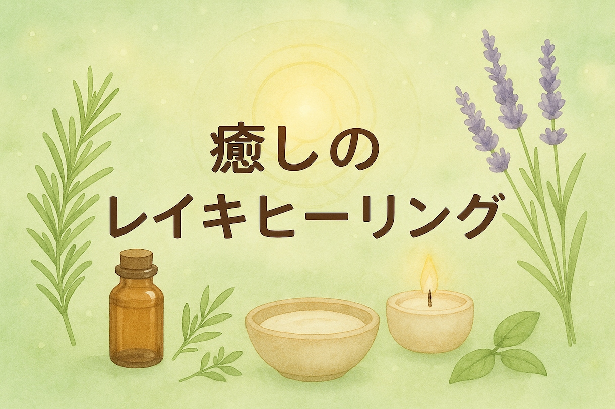 心と体をそっと癒します 〜心と体にやさしく届けるレイキヒーリング〜 イメージ1