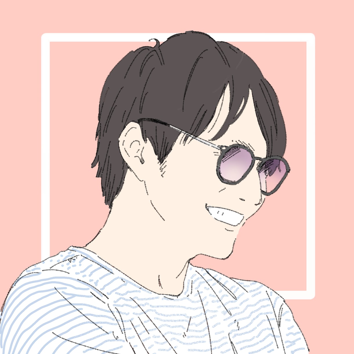 翌日納品可！リアルっぽい似顔絵をお描きします 写真をトレースしてリアルっぽい似顔絵を描きます。 イメージ3