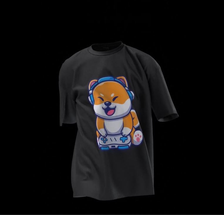 個性溢れるオリジナルTシャツデザインを作成します 日本初ウォーキング３DTシャツモックアップを無料提供できます イメージ7