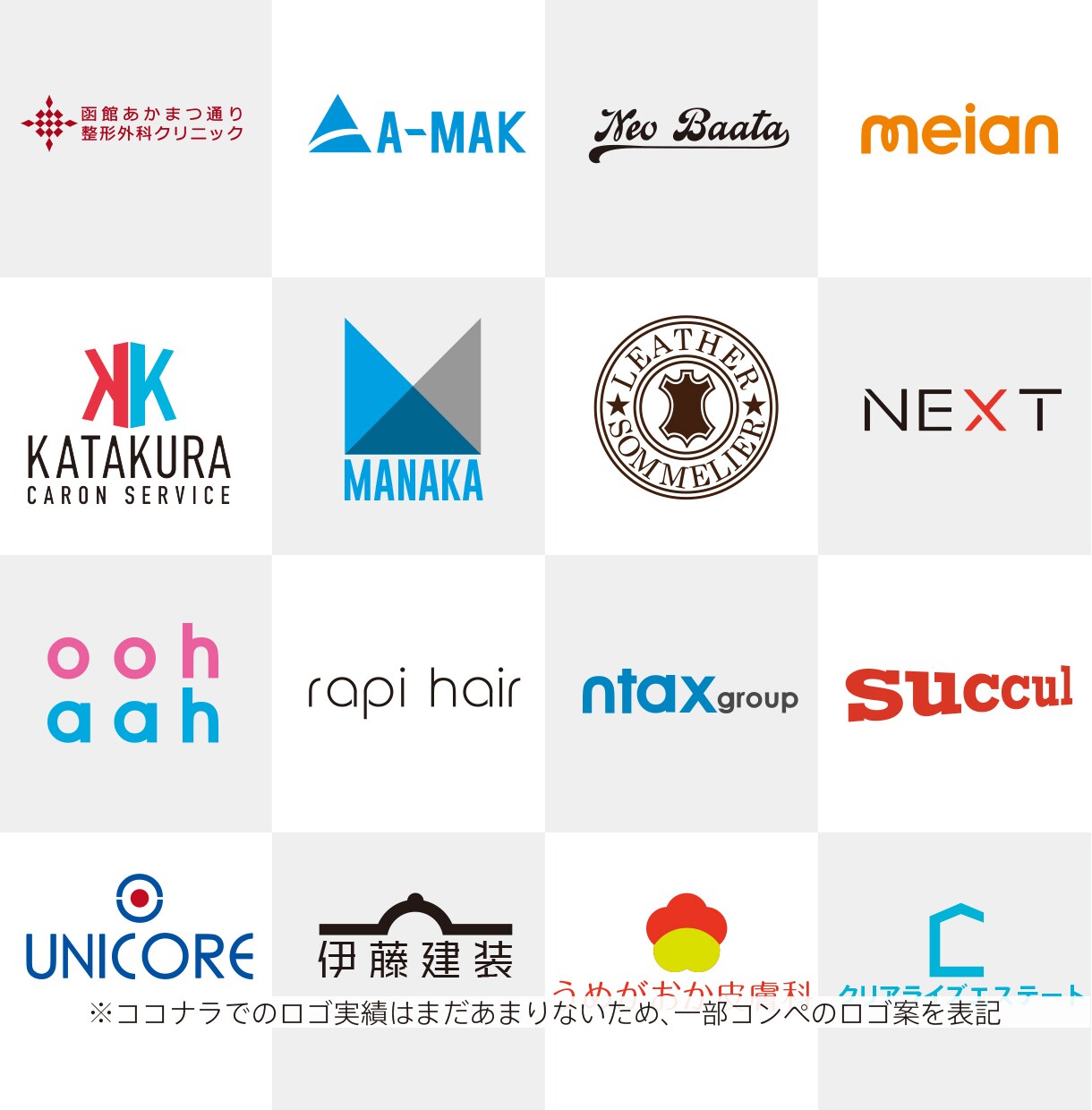 有名企業も担当! 現役デザイナーがロゴを作成します いつまでも使えるロゴを修正無制限でカタチに イメージ6
