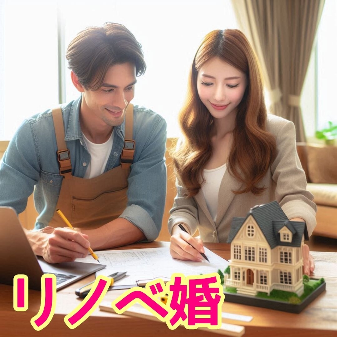 新たな婚活ネーミング「#リノベ婚」販売します 婚活市場は頭打ち。リノベ婚で新たな市場を創出！ イメージ1